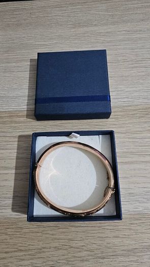 Vintage 9ct Rose Gold Bangle Bracelet