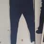 Champion Men's Navy Sweatpants - Small - Big Vertical C Logo Image 2