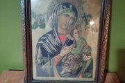 antique religious print