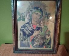 antique religious print