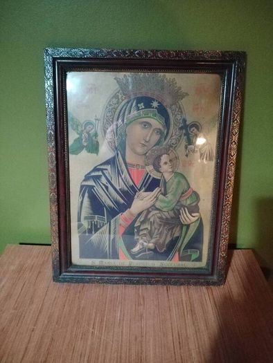 antique religious print