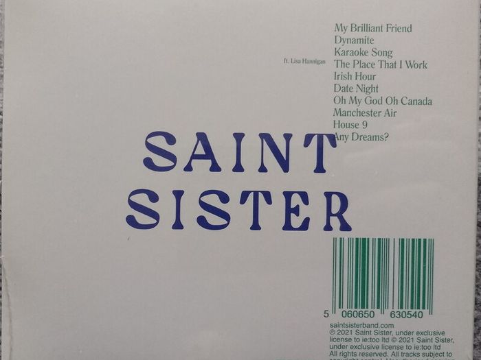 Saint Sister - Where I Should End CD (2021) Electronic Ambient Folk BRAND NEW SEALED
