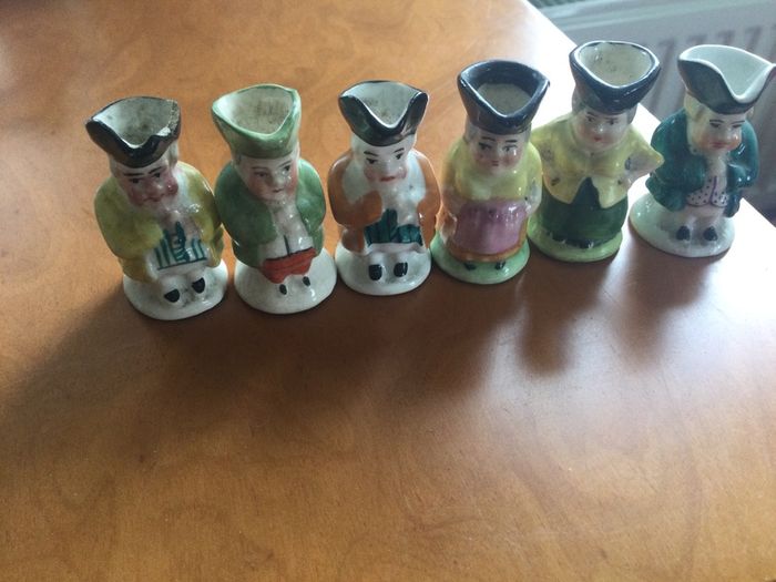 Miniature Toby jugs