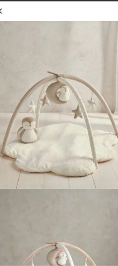 Mamas and Papas Wish Upon a Cloud playmat and tummy time pillow bundle