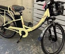 Step through electric bike 400 watt motor 48v x 11 amp battery Brand New