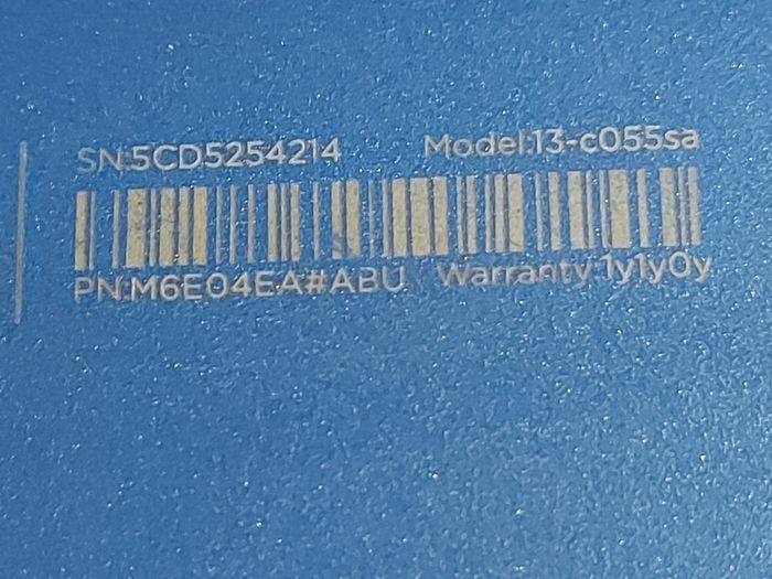 HP Stream, Model 13-co55sa, Intel Celeron CPU N2840, 2.16GHz, 2GB Ram, 32GB EMC Flash, Windows 10, Microsoft Edge, Chrome and VLC