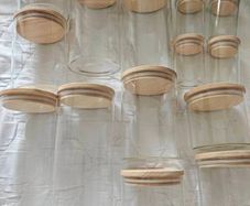 Glass Jar Storage Set x14: Sostrene Grene