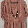 SLOWLOVE blush boho top Sz L (Fit 10-12UK) - 89 (New) Image 10