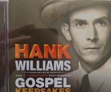 Hank Williams CD - Gospel Keepsakes