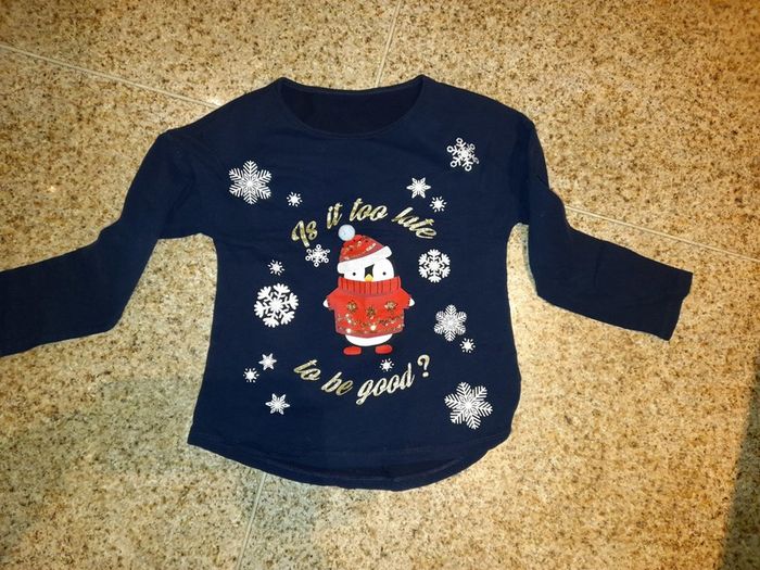 Christmas top,girl, age 7