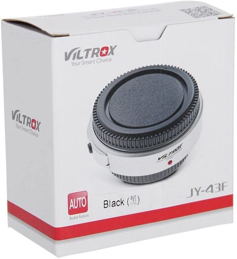 Viltrox JY-43F Autofocus adapter black (Four Thirds to Micro Four Thirds mft) Olympus, Panasonic