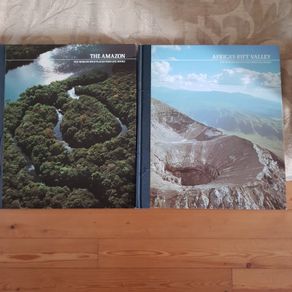The World's Wild Places Time-life Books. 1x The Amazon.  2x Africa's Rift Valley. HARDBACK.