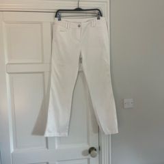 Wallis White Jean
