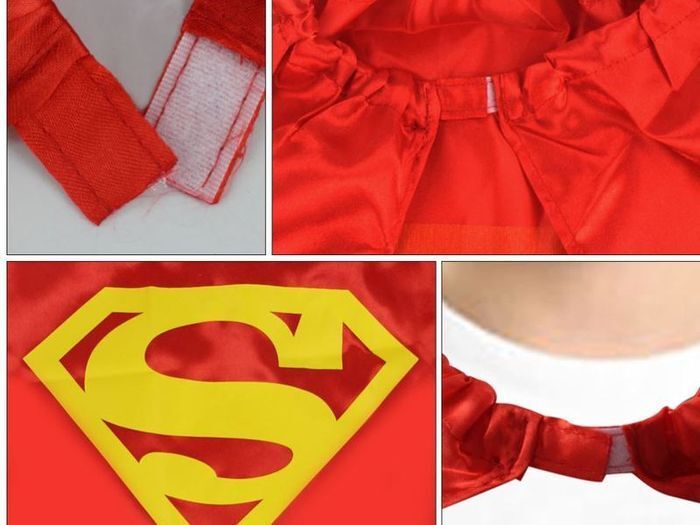 halloween kids costume/satin cape/superhero mask