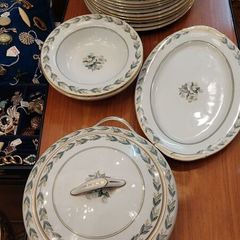 Noritake porcelain dinner service Winslow pattern