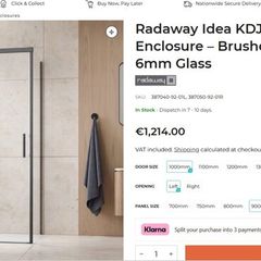 Shower enclosure
