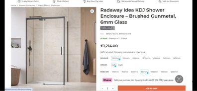 Shower enclosure
