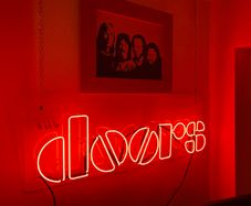 Real Neon 'The Doors' Light