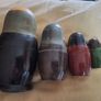 Vintage 1990s Russian Leader Nesting Dolls Image 2