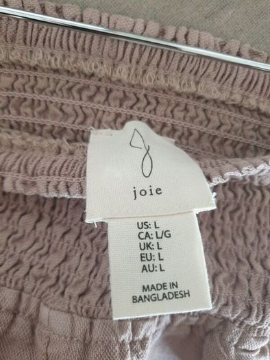 Wide Leg Linen Blend Trousers Size Large