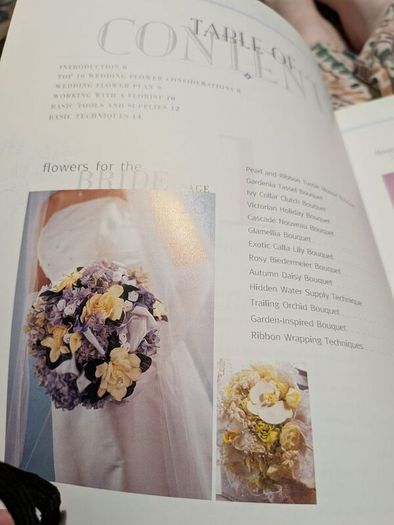 wedding flowers book
