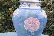 18 inch Famille Rose ginger jar