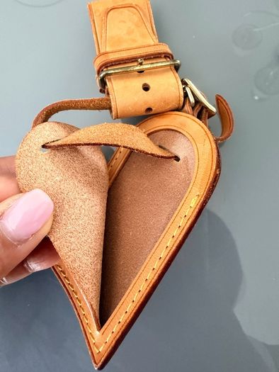 Louis Vuitton Luggage Tag and strap
