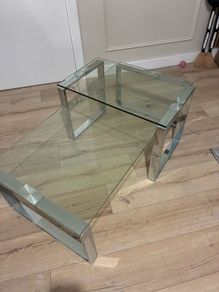 glass tables