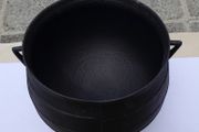 Antique cast iron pot
