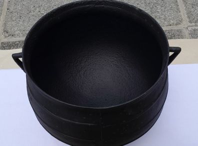 Antique cast iron pot
