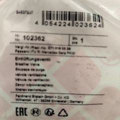 PCV Valve Mercedes M271