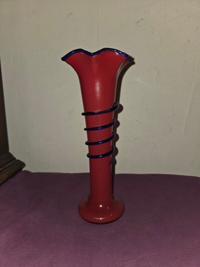 Art Deco Czech Glass Vase