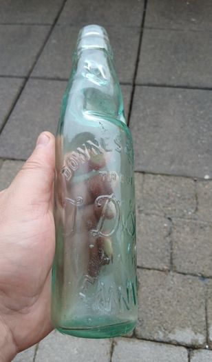 Vintage Downs Ennis codd neck bottle