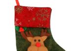 Christmas Tree Decoration, Small Candy Sock Snowman, Santa Claus , Rudolph, Christmas Decoration
