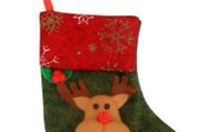 Christmas Tree Decoration, Small Candy Sock Snowman, Santa Claus , Rudolph, Christmas Decoration