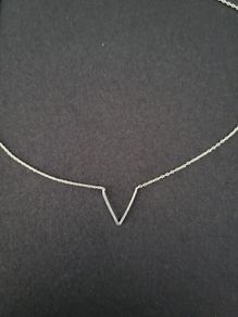 Silver necklace