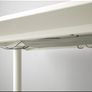 Combo - Office Desk + Desk Raiser - Vivo 122cm Black, DESK-V048V + IKEA Bekant Desk Image 7