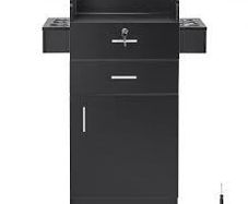 Salon Storage Cabinets x3