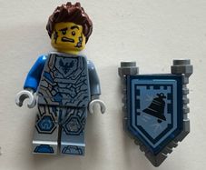 Lego Nexo Knights Clay Moorington Minifigure Semi Stone