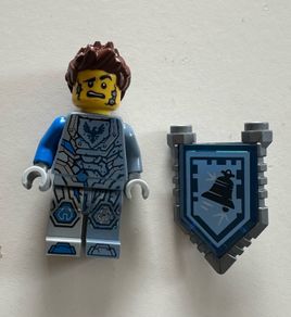 Lego Nexo Knights Clay Moorington Minifigure Semi Stone