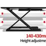 BRAND NEW Standing Desk Computer Office Workstation Height Adjustable Lift Table Foldable Desk Image 4