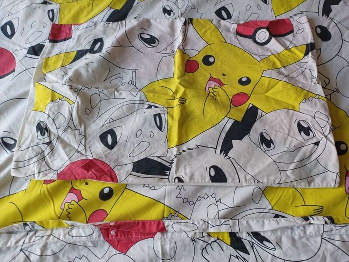 Bedlinen- single kids Pokemon