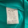 Green/ teal sleeveless v neck ruched top. Size 16 Image 5