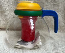 Vintage  Simax Glass Teapot