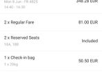 Flights Cork-Milan 30May, Venice-Cork 08 Jun
