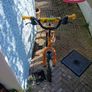 boys 14 inch bicycle with stabilisers and balance buddy Image 3