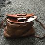 Vintage Style Shoulder Bag with Handles Image 2