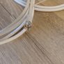 TV Coax Aerial Cables Bundle + Splitter / 3 Cables Image 2