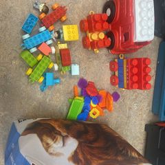 Mega blocks, duplo, stickle bricks mixed bag