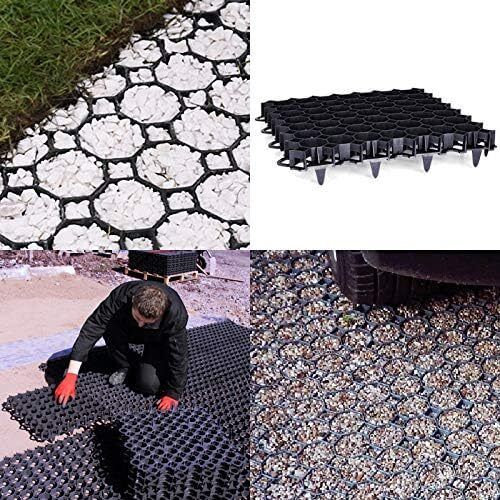 Ground Reinforcement Grid Gravel Grass 500 x 500 x 40mm